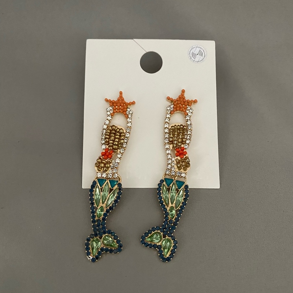 Sparkle Mermaid Earrings